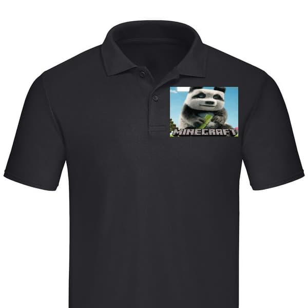 Klassisk Poloshirt | Poloshirt til Voksne A Minecraft Movie
