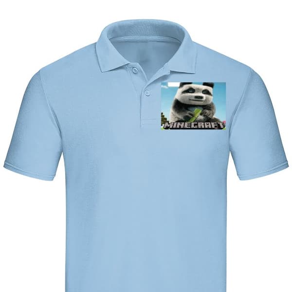 Klassisk Poloshirt | Poloshirt til Voksne A Minecraft Movie