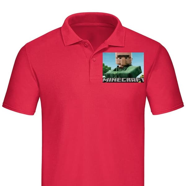 Klassisk Piqué | Piquégenser for Voksne A Minecraft Movie