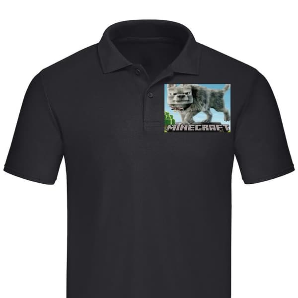 Klassisk Poloshirt | Poloshirt til Voksne A Minecraft Movie
