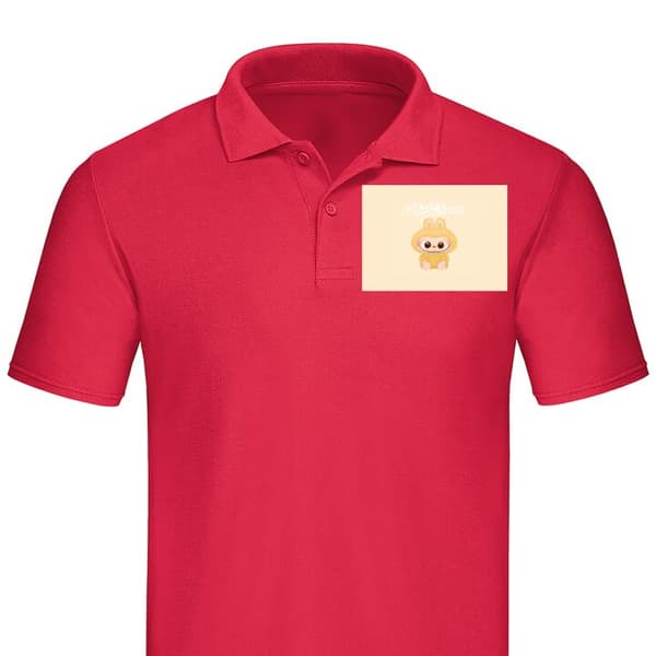 Klassisk Poloshirt | Poloshirt til Voksne Pop mart labubu