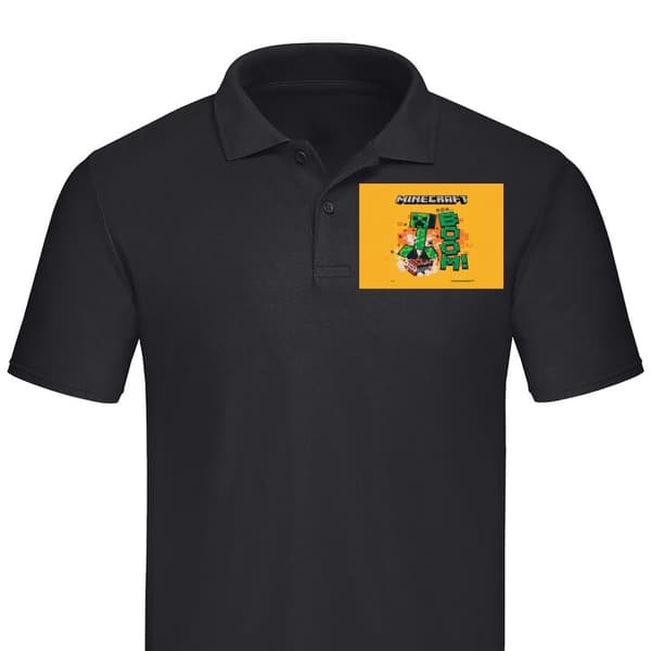 Klassisk Poloshirt | Poloshirt til Voksne Minecraft Boom