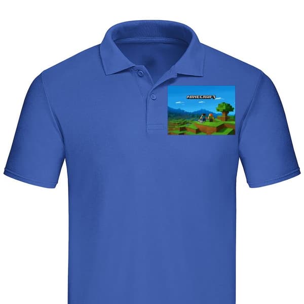 Klassinen Pikeepaita | Pikeepaita Aikuisille Minecraft Avainku