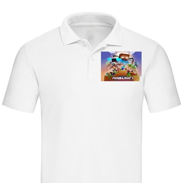 Klassisk Piqué | Piquégenser for Voksne Minecraft