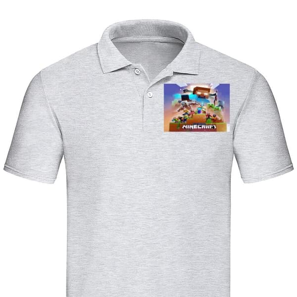 Klassisk Piqué | Piquégenser for Voksne Minecraft
