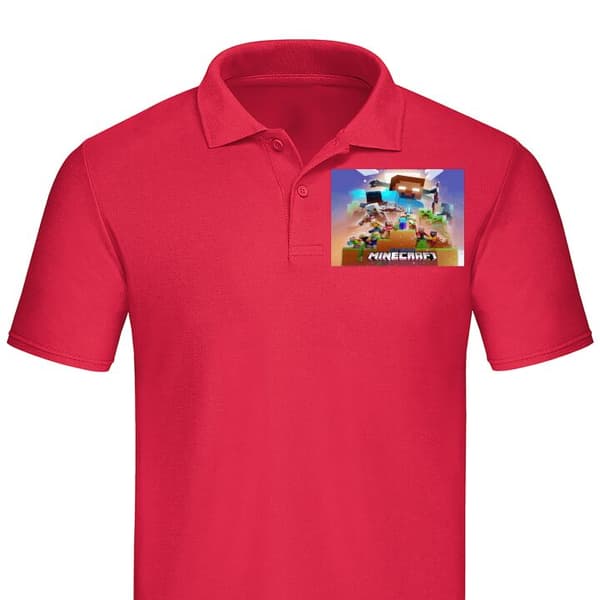 Klassisk Piqué | Piquégenser for Voksne Minecraft