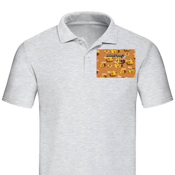 Klassisk Piké | Pikétröja för Vuxna Minecraft Bi