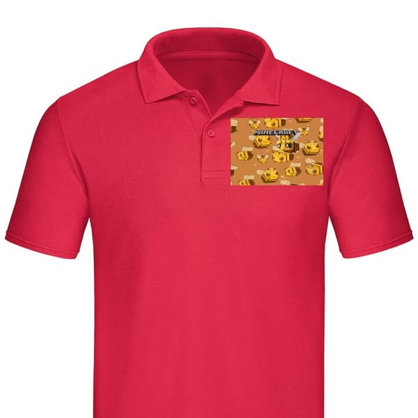 Klassisk Piké | Pikétröja för Vuxna Minecraft Bi