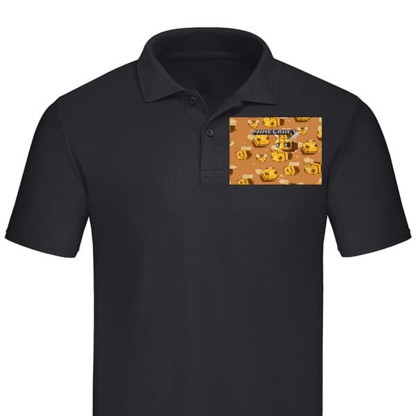 Klassisk Piké | Pikétröja för Vuxna Minecraft Bi