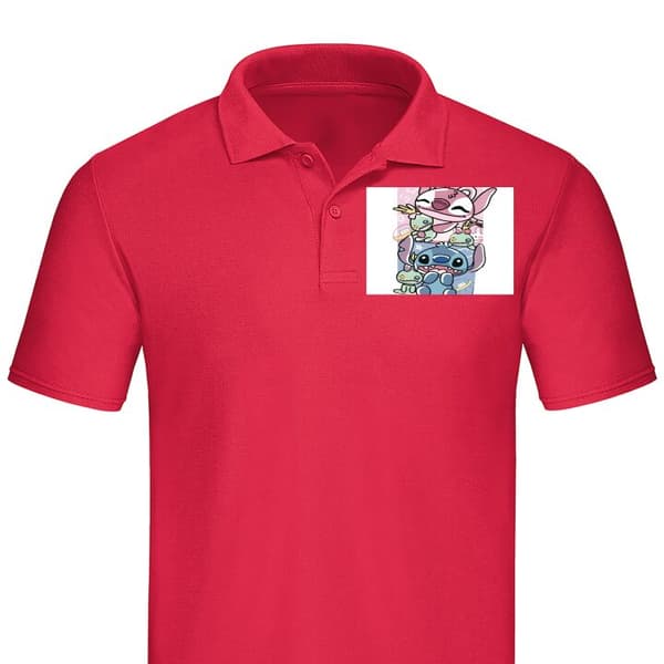 Klassisk Piqué | Piquégenser for Voksne Stitch Rød XX-Large