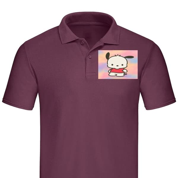 Klassisk Piqué | Piquégenser for Voksne Kawaii Sanrio Pochacco