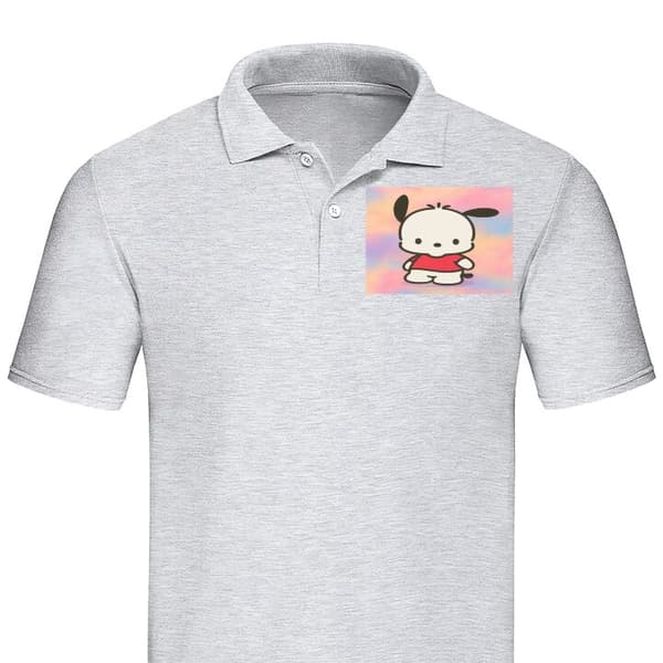 Klassisk Piqué | Piquégenser for Voksne Kawaii Sanrio Pochacco