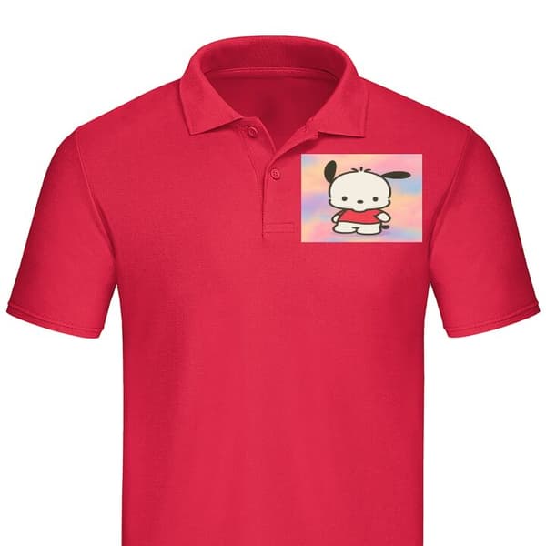 Klassisk Piqué | Piquégenser for Voksne Kawaii Sanrio Pochacco