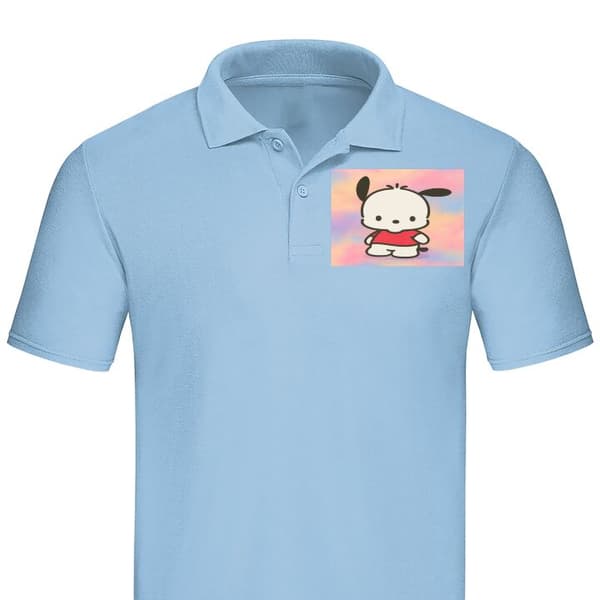 Klassisk Piqué | Piquégenser for Voksne Kawaii Sanrio Pochacco
