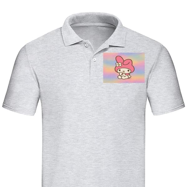 Klassisk Piké | Pikétröja för Vuxna Kawaii Sanrio My Melody