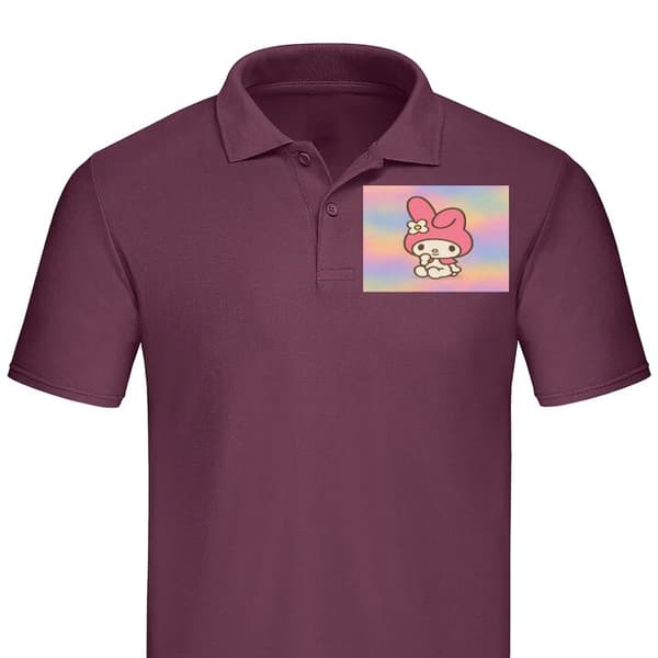 Klassisk Piké | Pikétröja för Vuxna Kawaii Sanrio My Melody