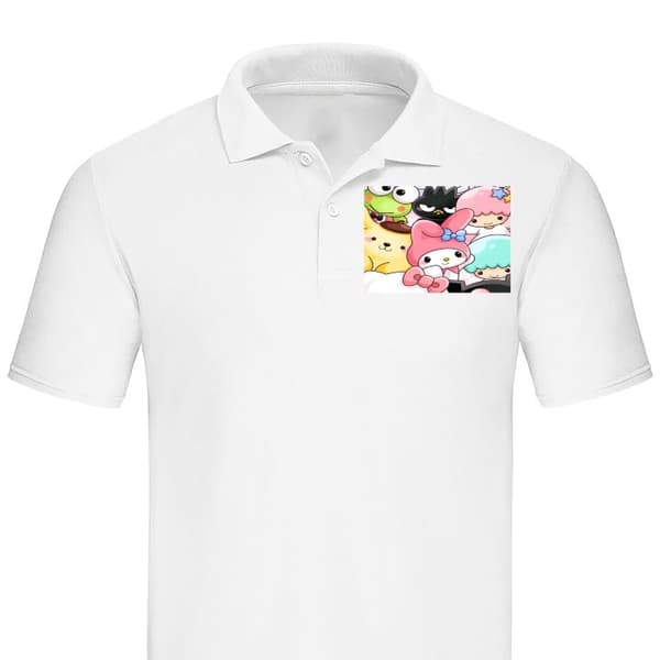 Klassisk Piqué | Piquégenser for Voksne Kawaii Sanrio Crew