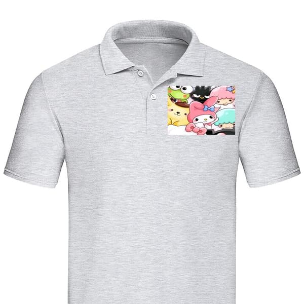 Klassisk Piqué | Piquégenser for Voksne Kawaii Sanrio Crew