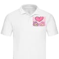 Miniatyrbillede 1 af 2: Klassisk Poloshirt | Poloshirt til Voksne Labubu Pink Monster