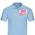 Miniatyrbillede 1 af 2: Klassisk Poloshirt | Poloshirt til Voksne Labubu Pink Monster
