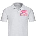 Miniatyrbillede 1 af 2: Klassisk Poloshirt | Poloshirt til Voksne Labubu Pink Monster