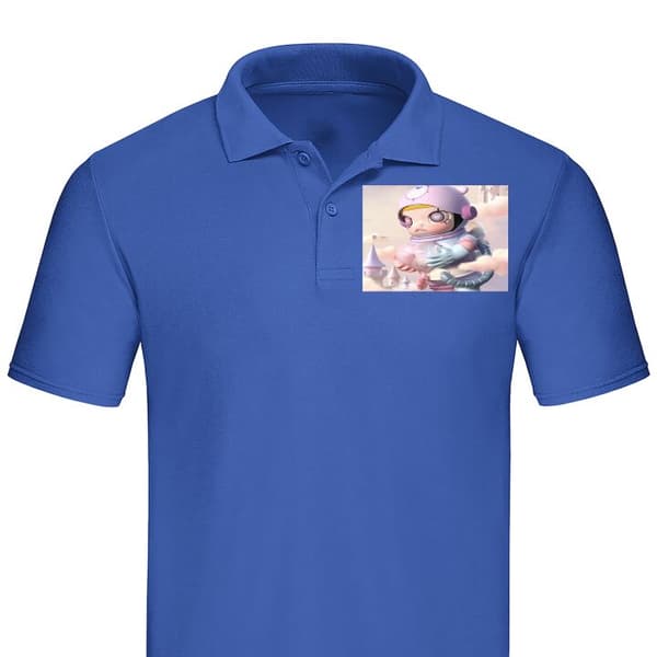 Klassisk Piké | Pikétröja för Vuxna Mega Space Molly Care Bear