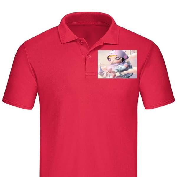 Klassisk Piké | Pikétröja för Vuxna Mega Space Molly Care Bear