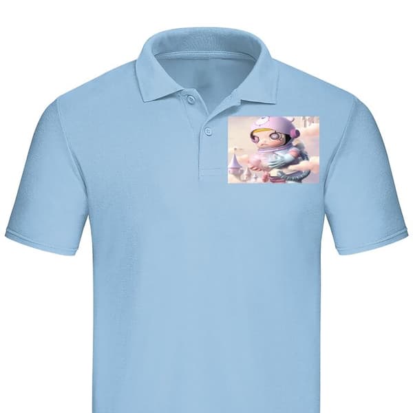 Klassisk Piké | Pikétröja för Vuxna Mega Space Molly Care Bear