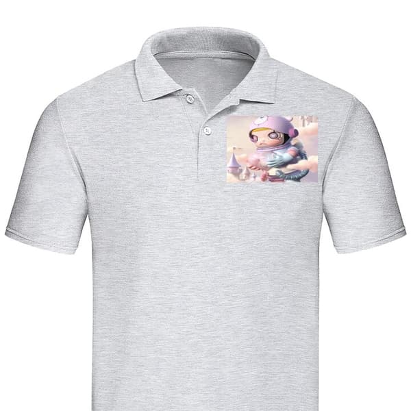 Klassisk Piké | Pikétröja för Vuxna Mega Space Molly Care Bear
