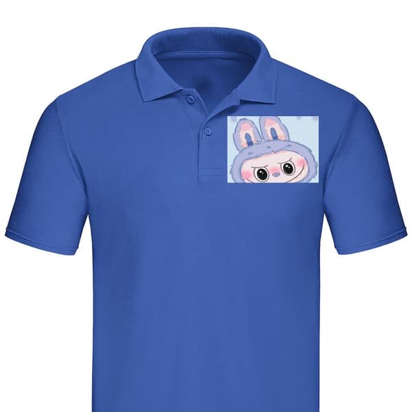 Klassisk Piqué | Piquégenser for Voksne Blue Bunny Labubu