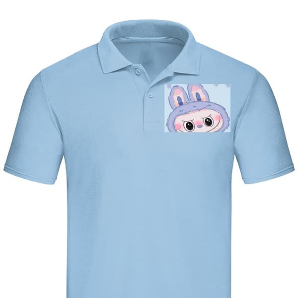 Klassisk Piqué | Piquégenser for Voksne Blue Bunny Labubu