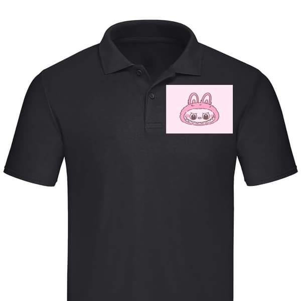 Klassinen Pikeepaita | Pikeepaita Aikuisille Labubu Zodiac Bun