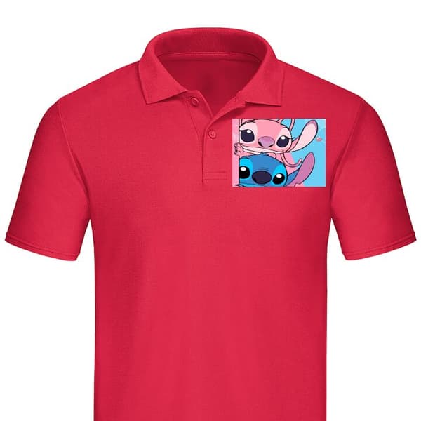 Klassinen Pikeepaita | Pikeepaita Aikuisille Stitch & Angel