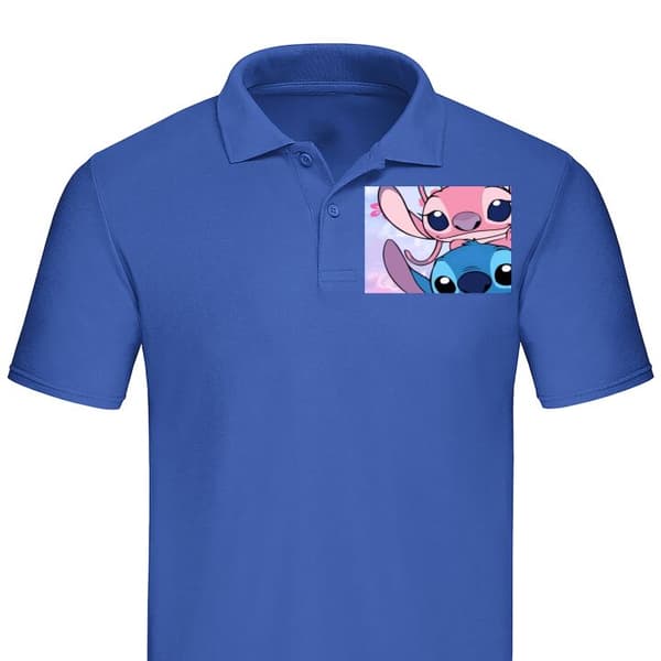 Klassisk Piké | Pikétröja för Vuxna Stitch & Angel