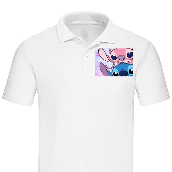 Klassisk Piké | Pikétröja för Vuxna Stitch & Angel
