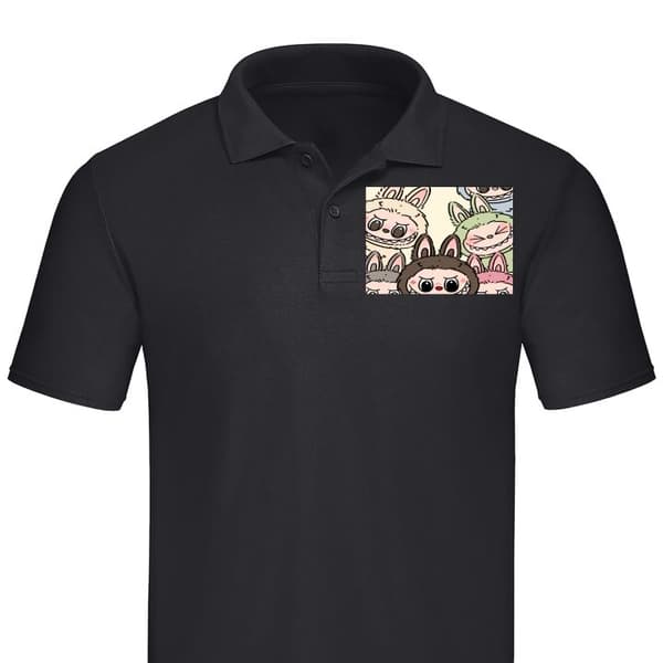 Klassisk Poloshirt | Poloshirt til Voksne Labubu Pastel Collec