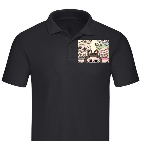 Klassisk Poloshirt | Poloshirt til Voksne Labubu Pastel Collec