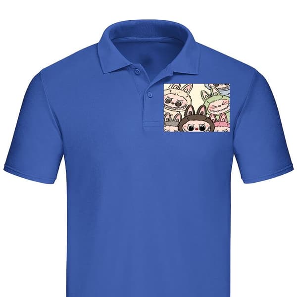 Klassisk Poloshirt | Poloshirt til Voksne Labubu Pastel Collec