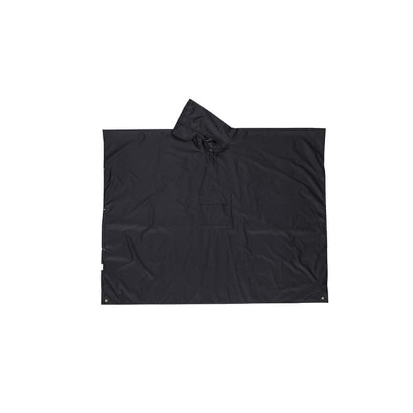 INF Multifunktionel regnponcho med hætte/camping presenning/læ til vandrecamping