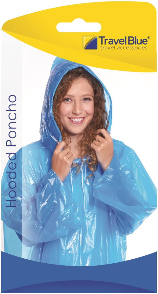Hooded Poncho, Unisex and onesize