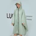 Miniatyrbilde 3 av 4: INF Vanntett turponcho med hette, lett regnfrakk for utendørs camping
