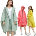 Miniatyrbilde 4 av 4: INF Vanntett turponcho med hette, lett regnfrakk for utendørs camping
