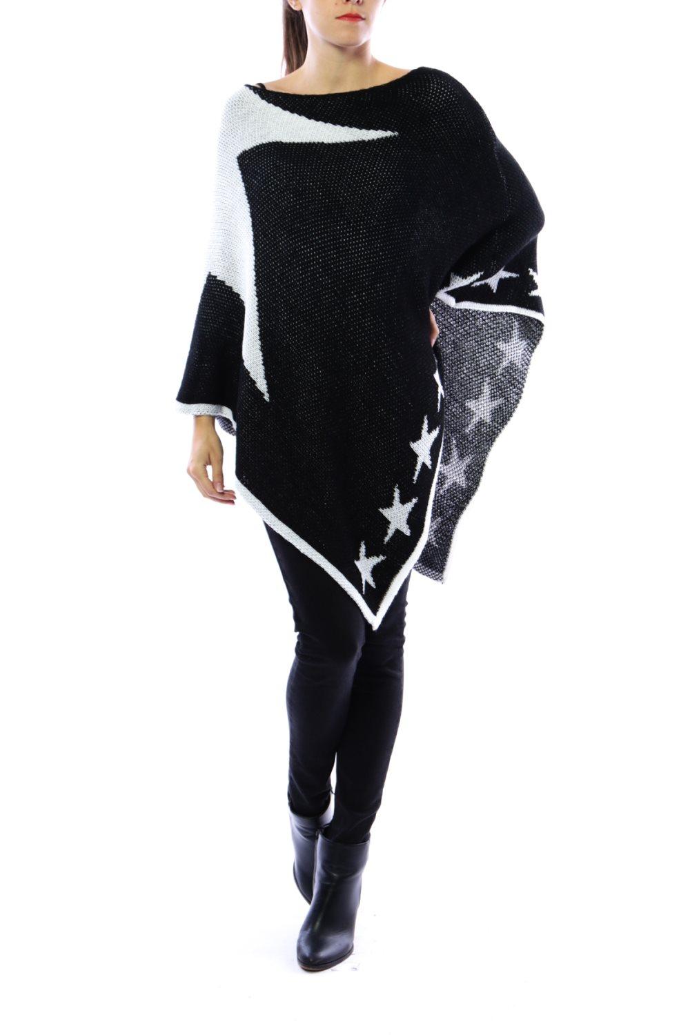 Efashion Chana - Poncho P52 Stjärna