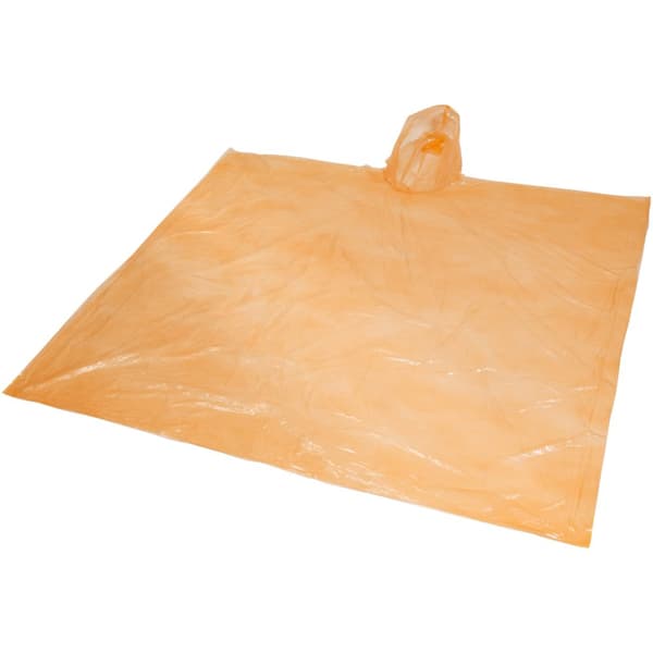 Bullet Ziva Unisex regnponcho til engangsbrug for voksne med pose
