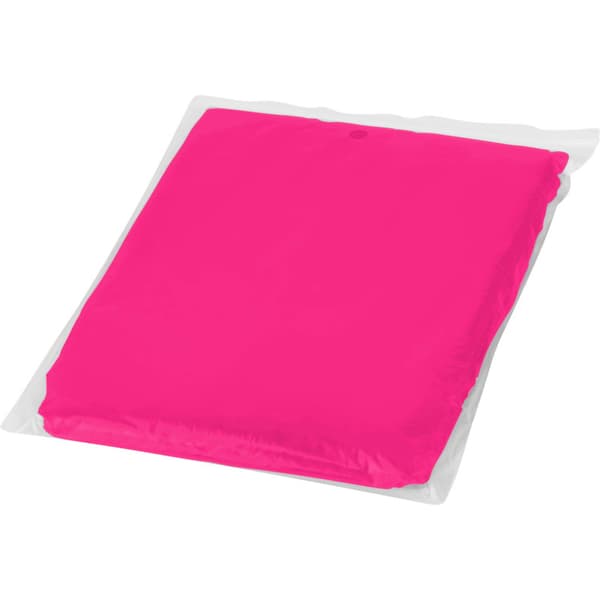 Bullet Ziva Unisex regnponcho til engangsbrug for voksne med pose