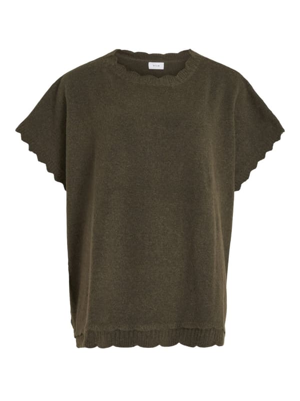 Vila - Visummer Poncho Olivgrön One Size