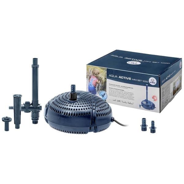 FIAP 2715 Aqua Active Mini Set 1000 Springbrunnspump, Vattenspelpump 1000 l/h