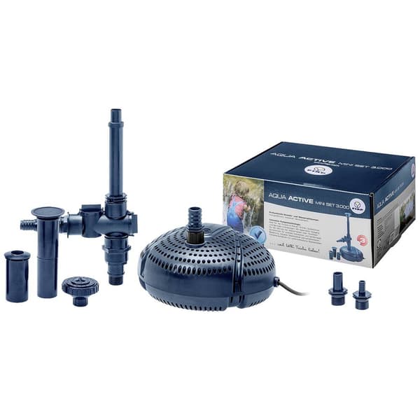 FIAP 2717 Aqua Active Mini SET 3000 Springbrunnspump, Vattenspelpump 3000 l/h