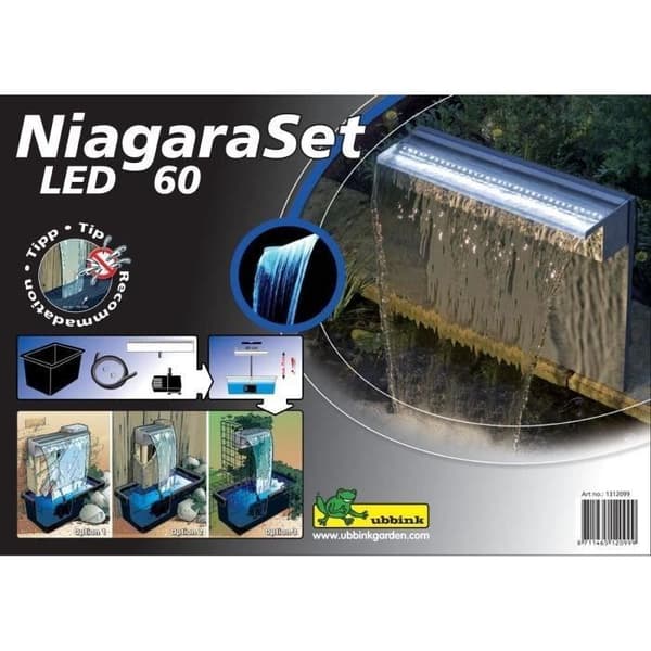 UBBINK Niagara 60 Led-vattenkitssats