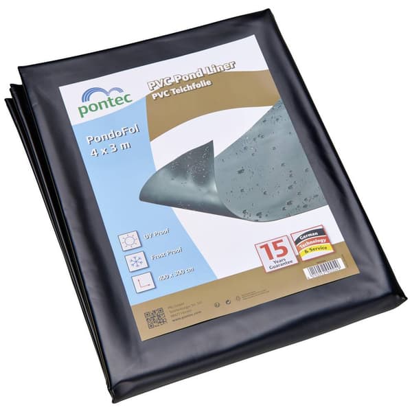 Pontec 90004 PVC-dammfolie (L x B) 4 m x 3 m 1 st